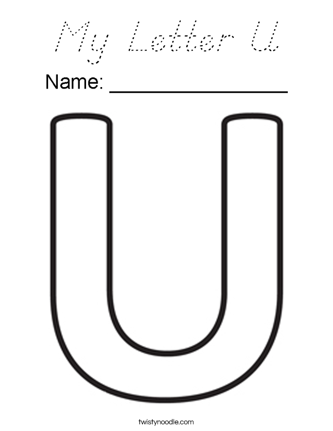 Download 120+ My Letter U Coloring Pages PNG PDF File - Download