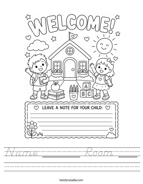 Name ______ Room ___ Worksheet