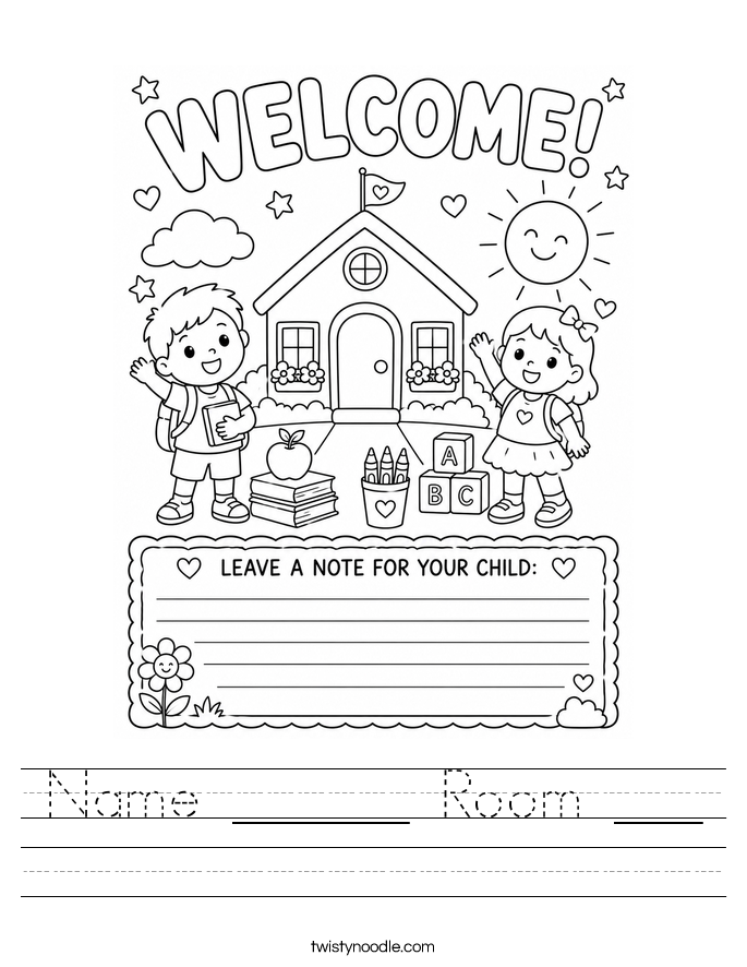 Name ______ Room ___ Worksheet