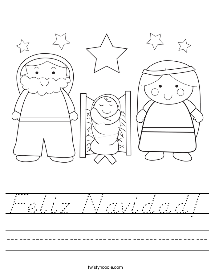 Feliz Navidad! Worksheet