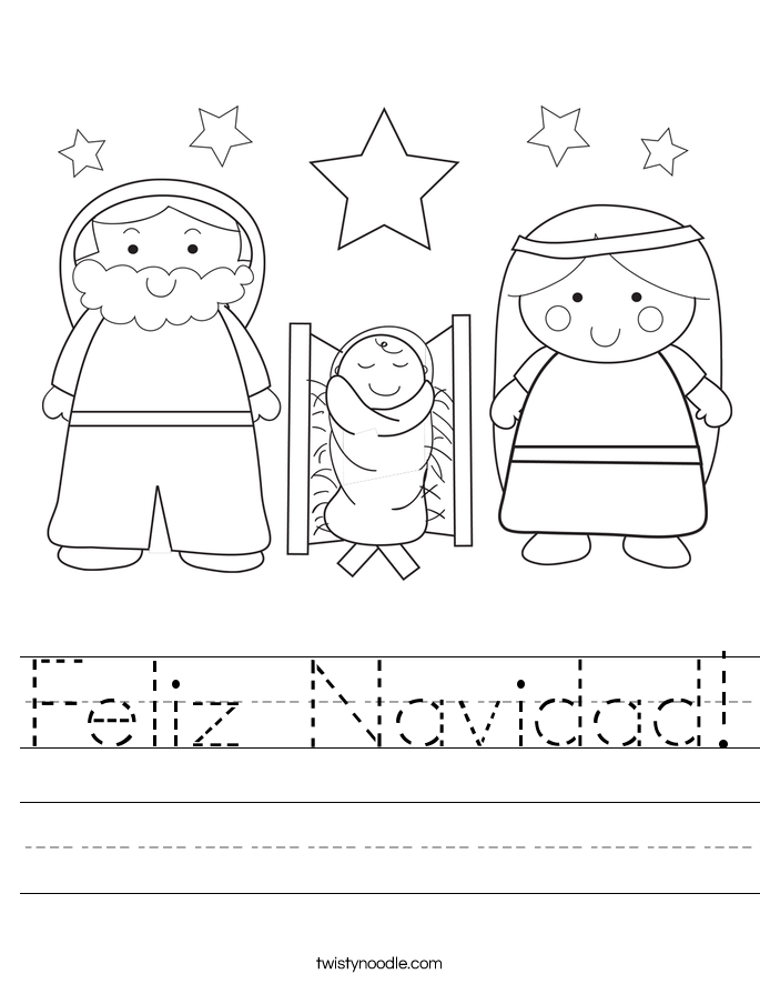 Feliz Navidad! Worksheet