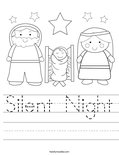 Silent Night Worksheet