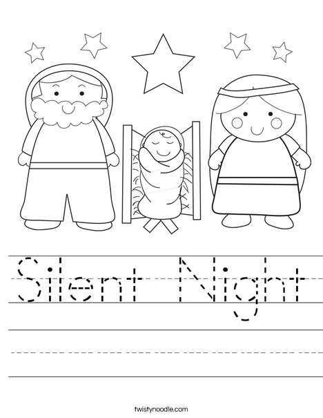 Nativity Worksheet