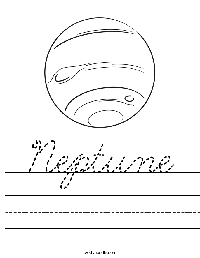 Neptune Worksheet