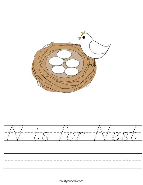 Nest Worksheet