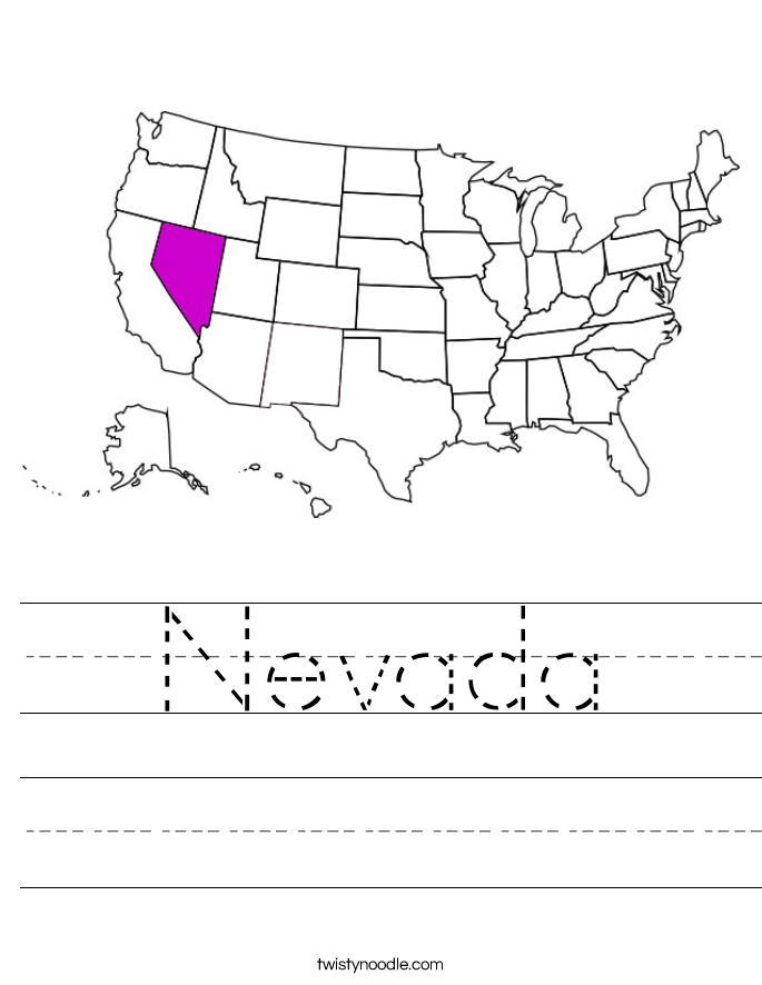 Nevada Worksheet