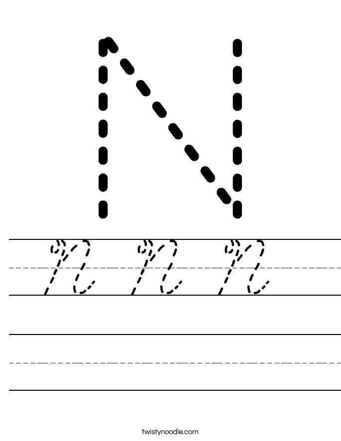 N N N  Worksheet