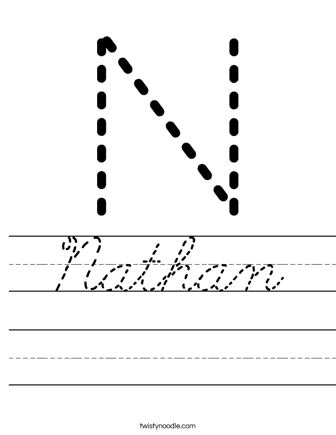 Nathan Worksheet