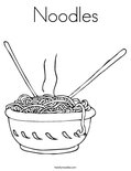 NoodlesColoring Page