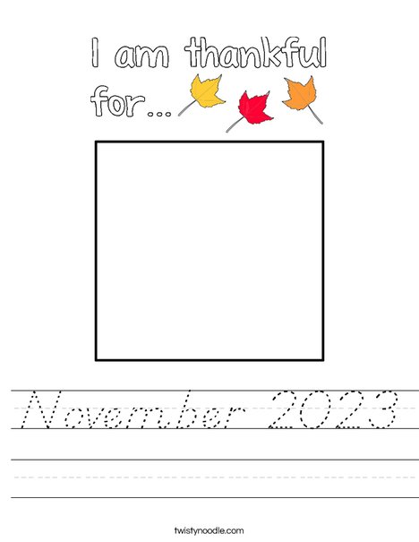 November 2016 Worksheet