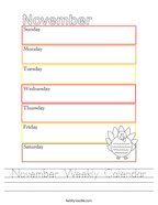 August Weekly Calendar Worksheet Twisty Noodle August Weekly Calendar Worksheet Twisty Noodle