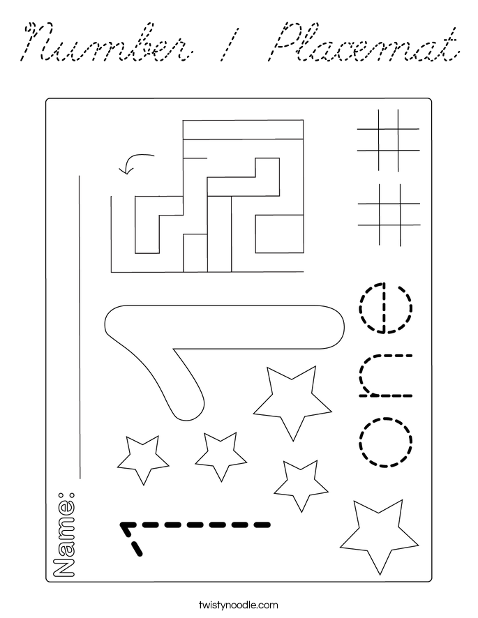  Coloring Page