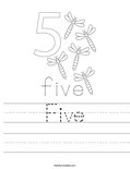 Five Worksheet