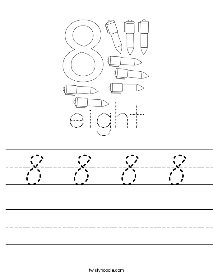 8 8 8 8 Worksheet