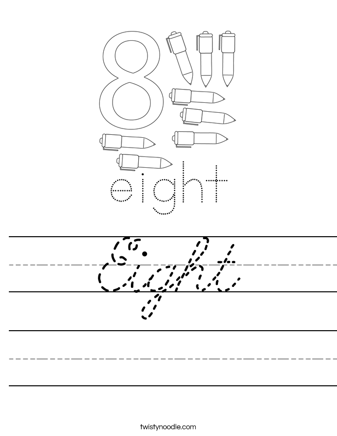 Eight Worksheet