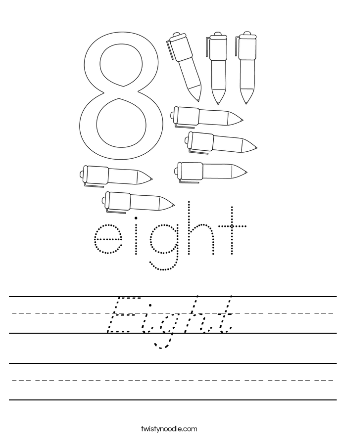 Eight Worksheet