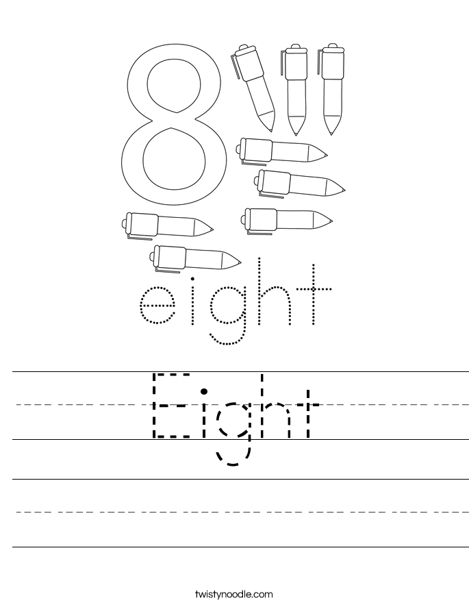 Eight Worksheet