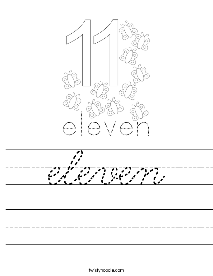 eleven Worksheet