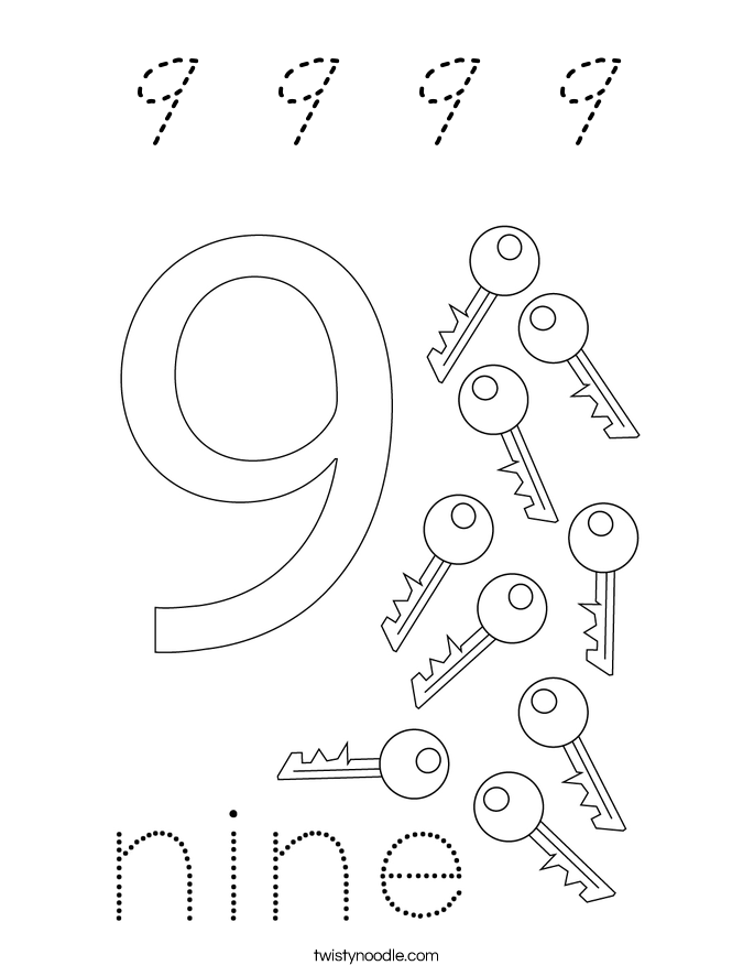  Coloring Page