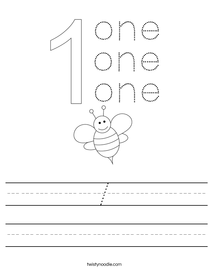 1 Worksheet