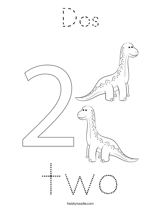Dos Coloring Page