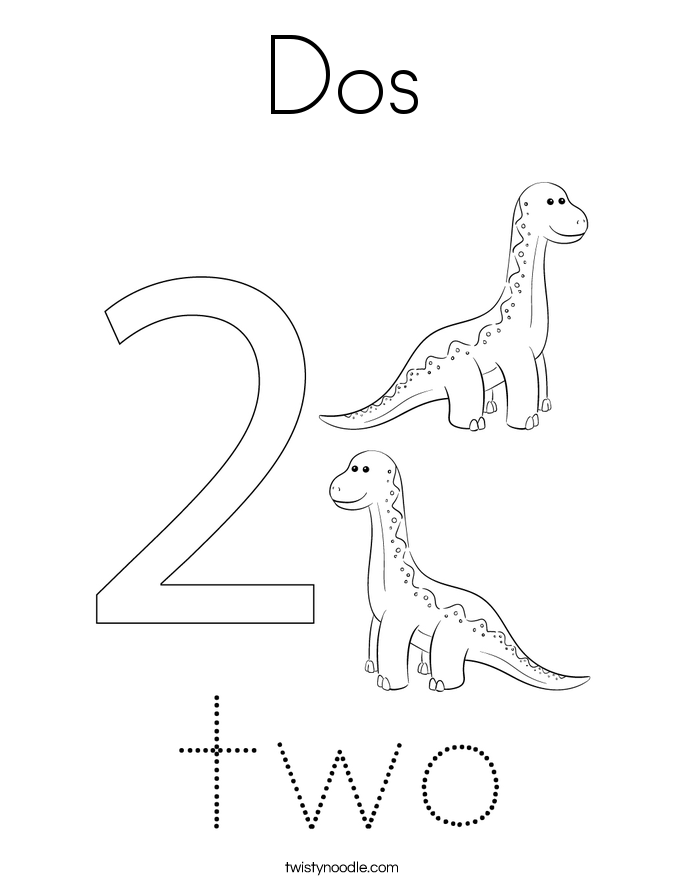 Dos Coloring Page
