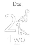 Dos Coloring Page