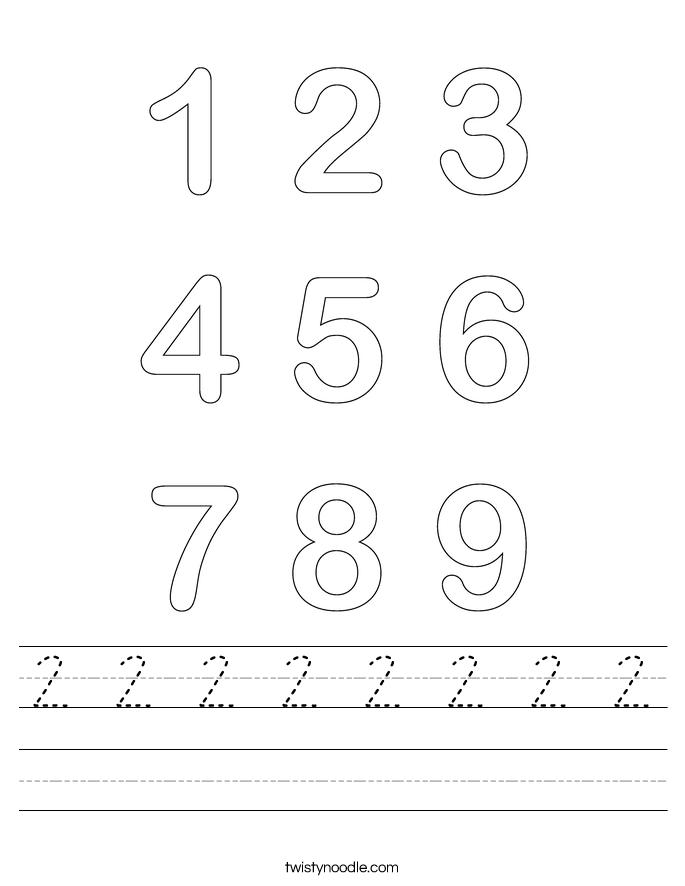 2 2 2 2 2 2 2 2 Worksheet