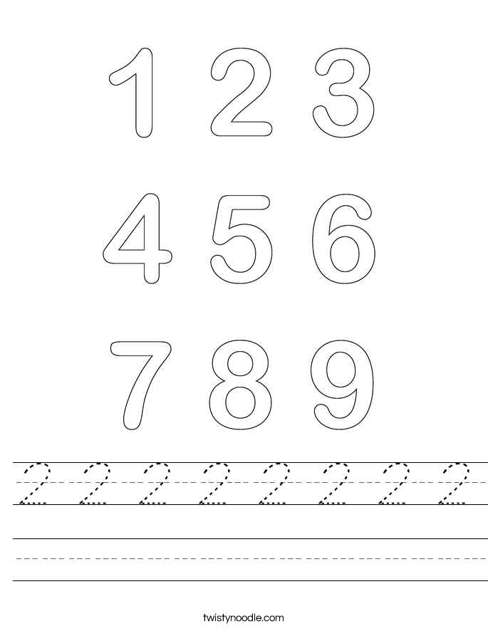 2 2 2 2 2 2 2 2 Worksheet