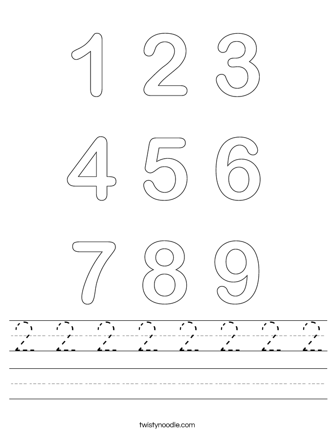 2 2 2 2 2 2 2 2 Worksheet
