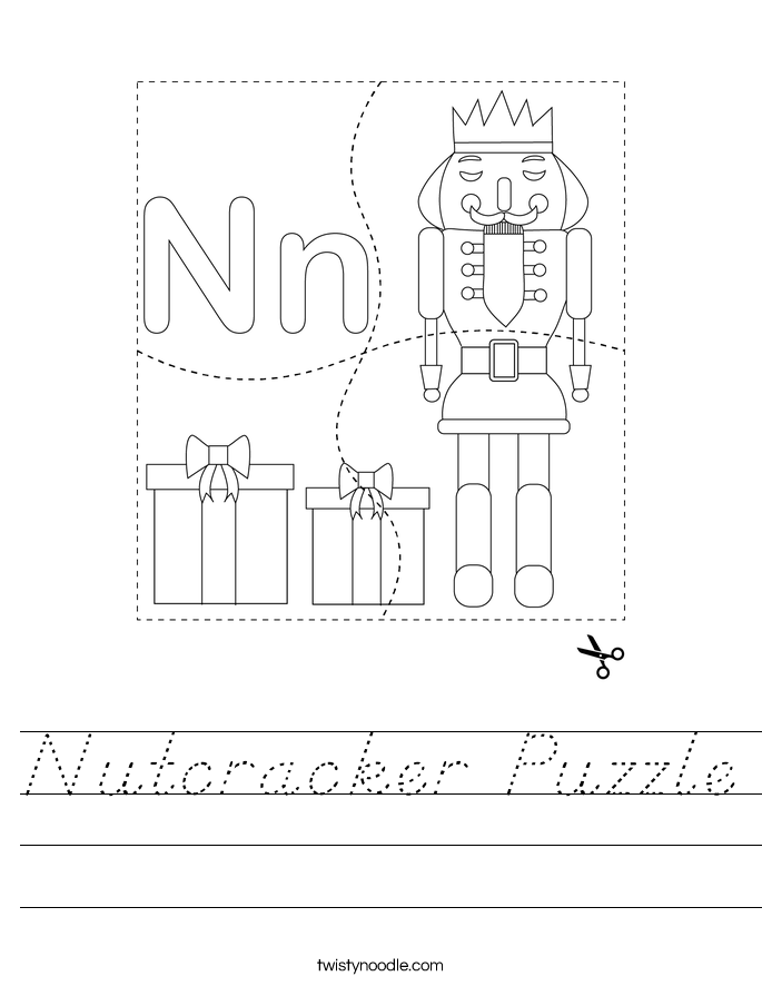 Nutcracker Puzzle Worksheet