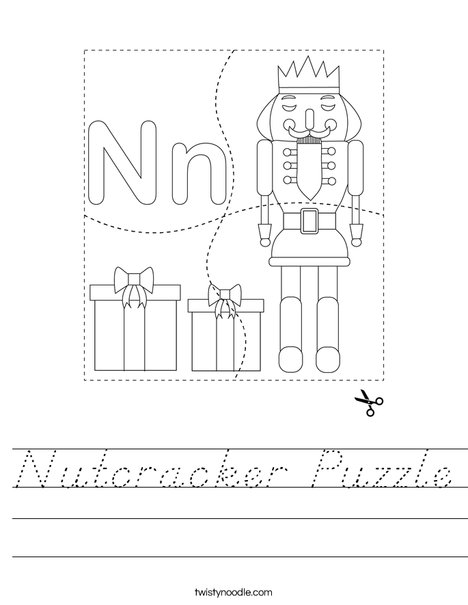 Nutcracker Puzzle Worksheet