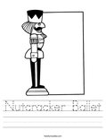 Nutcracker Ballet Worksheet
