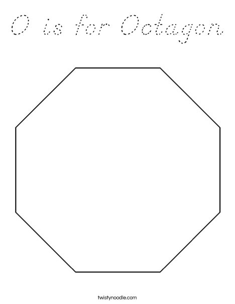Octagon Coloring Page