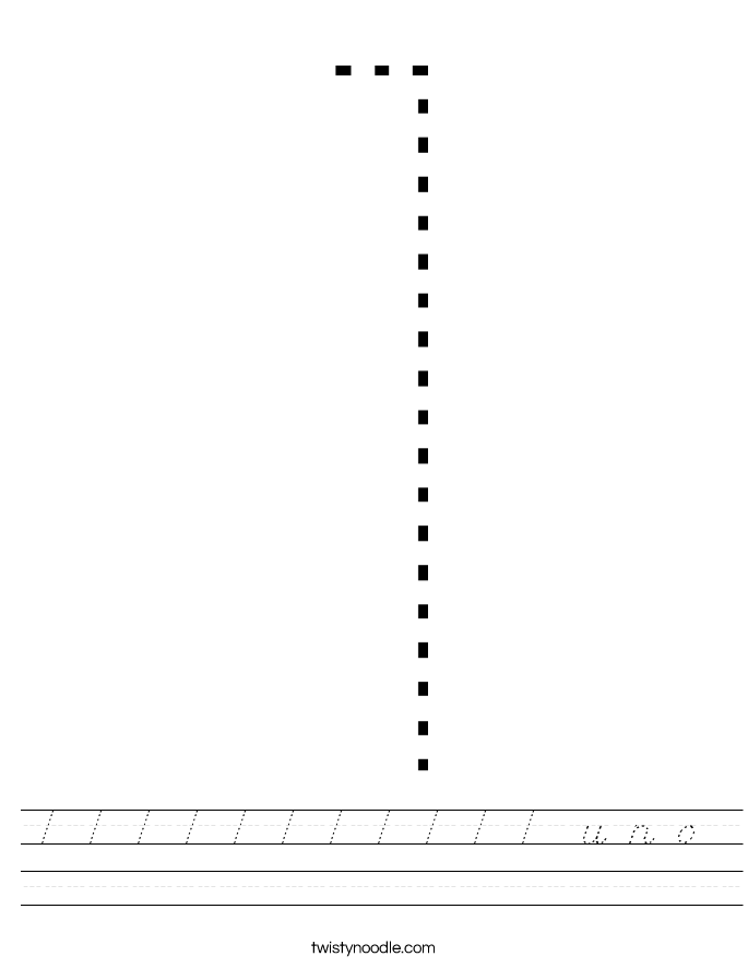 1 1 1 1 1 1 1 1 1 1 1  u n o  Worksheet