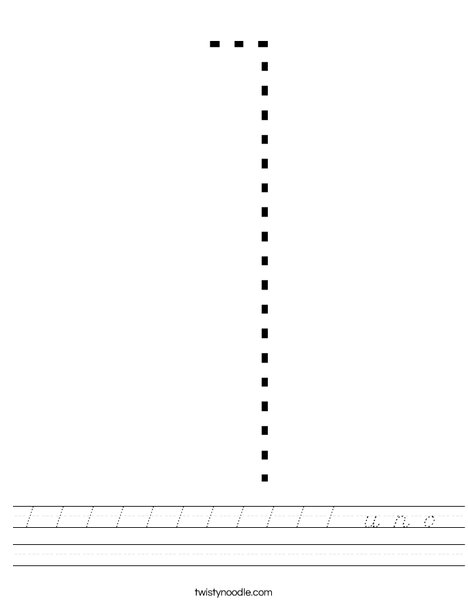 One Worksheet