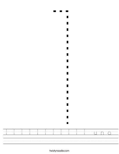 One Worksheet