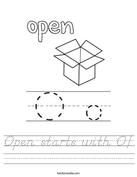 Open Worksheet