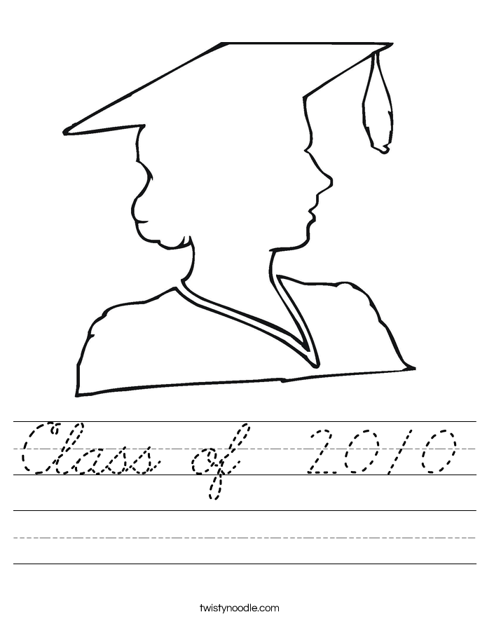 Class of  2010 Worksheet