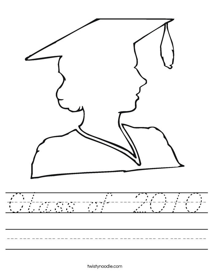 Class of  2010 Worksheet