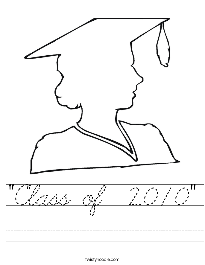 "Class of  2010" Worksheet