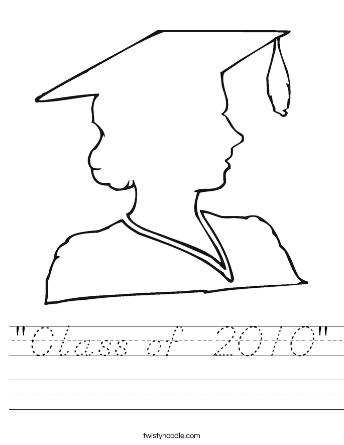 "Class of  2010" Worksheet