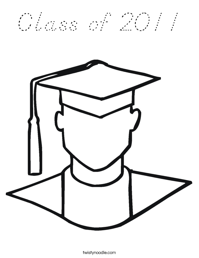 Class of 2011 Coloring Page