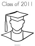 Class of 2011 Coloring Page