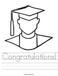 Congratulations! Worksheet