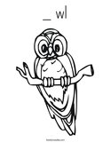 _ wl Coloring Page