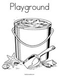 PlaygroundColoring Page