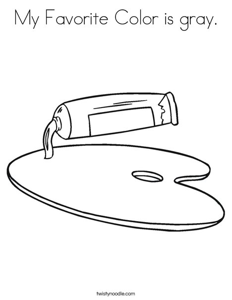 Paint Coloring Page