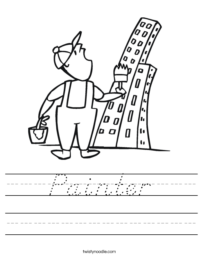 Painter Worksheet