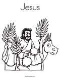 Jesus Coloring Page